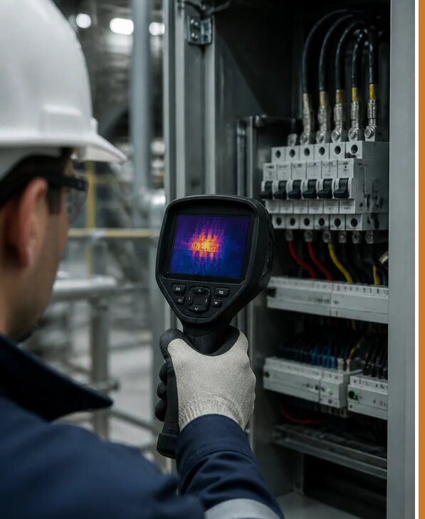 Тепловой контроль оборудования в Сафонове для безопасности работ